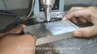 2D codes Data matrix marking machine | micro industrial Solutions