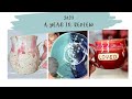 2023 a year in review family fun pottery and a look back at glaze combinations and pottery
