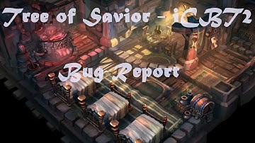 Tree of Savior iCBT2 [BUG REPORT 2-2]