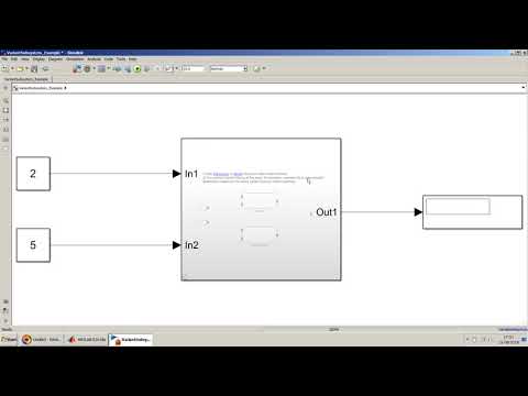 How to Design a Variant Subsystem in Simulink - explained using a simple example.