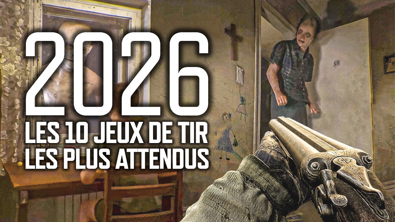 10 JEUX de TIR à surveiller en 2026 et au delà ! 💥