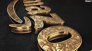 Create this amazing real 3d logo intro - Best Logo Animation service