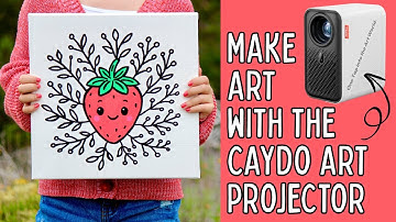 How to Make Art With the Caydo Art Projector