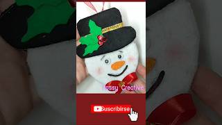 Adorno Navideño De Fieltro Sin Coser Fácil