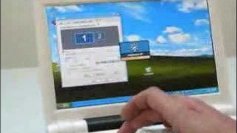 Asus Eee PC 900 hands on