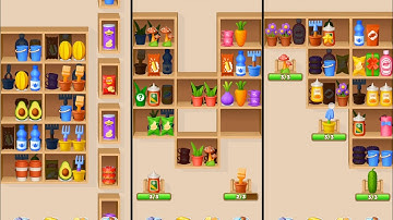 Goods Sorting Game Levels 131, 132, 133, 134, 135 Walkthrough