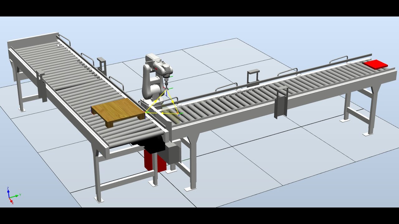 RobotStudio. 11_Paletización con cinta transportadora inteligente ...
