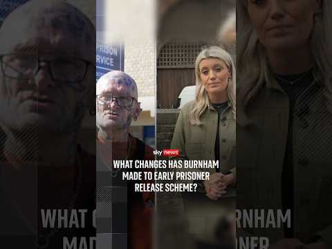 What changes has Andy Burnham <strong>made</strong> to early prisoner release scheme?