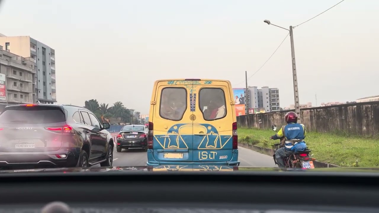 Abidjan aujourd’hui | Trajet Bingerville → Plateau - Treichville 