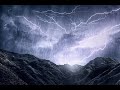 Heavy thunder  rain  sounds for relaxing sleep or meditation