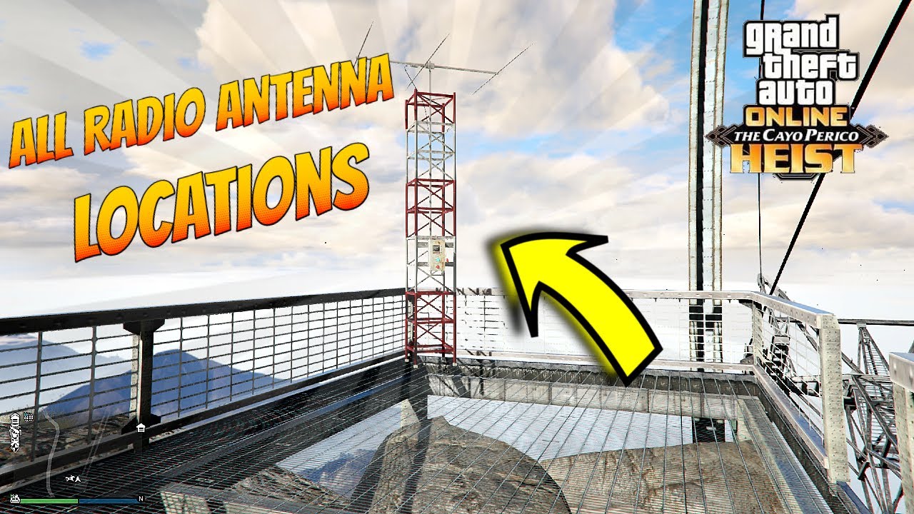 GTA Online: 10 Antenna Locations Guide