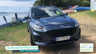 Essai FORD KUGA 190 ch FHEV HYBRID eCVT Grantomobil.fr 2021