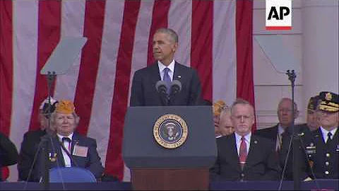 Obama Marks His Final Veterans Day