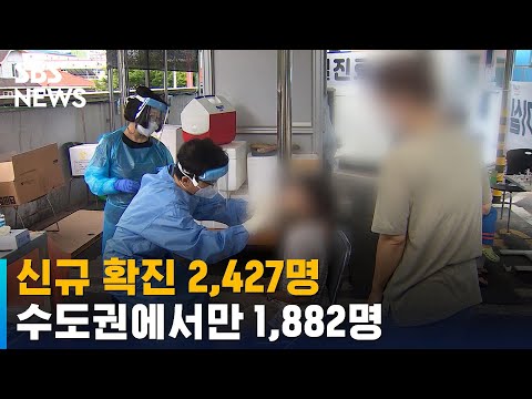 신규 확진 2,427명…모더나-화이자 272만 회분 도착 / SBS