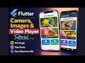 Flutter Camera, Images &amp; Video Player Tutorial | Asset, Network, File, Memory Images