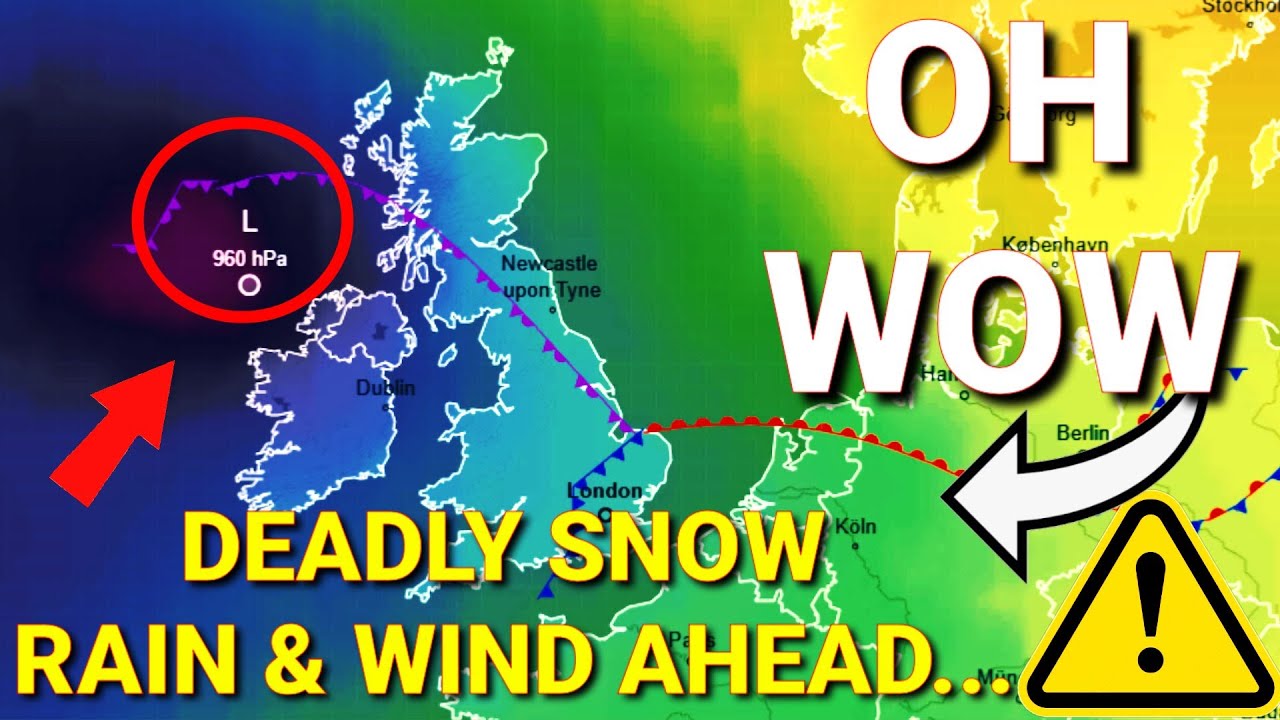 Deadly Snow, Rain & Wind Ahead… | UK Weather Forecast Today
