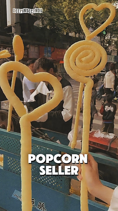 This Popcorn Seller Is on Another Level #shorts #viral