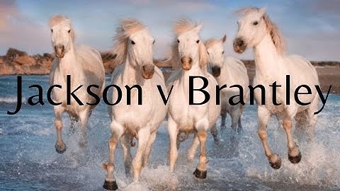 Intentional Torts | Intent Defined | Jackson v Brantley