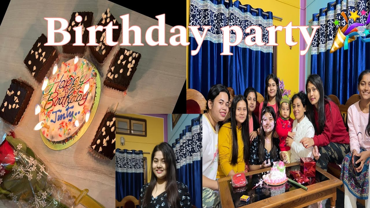 birthday party 🎉 celebration YouTube