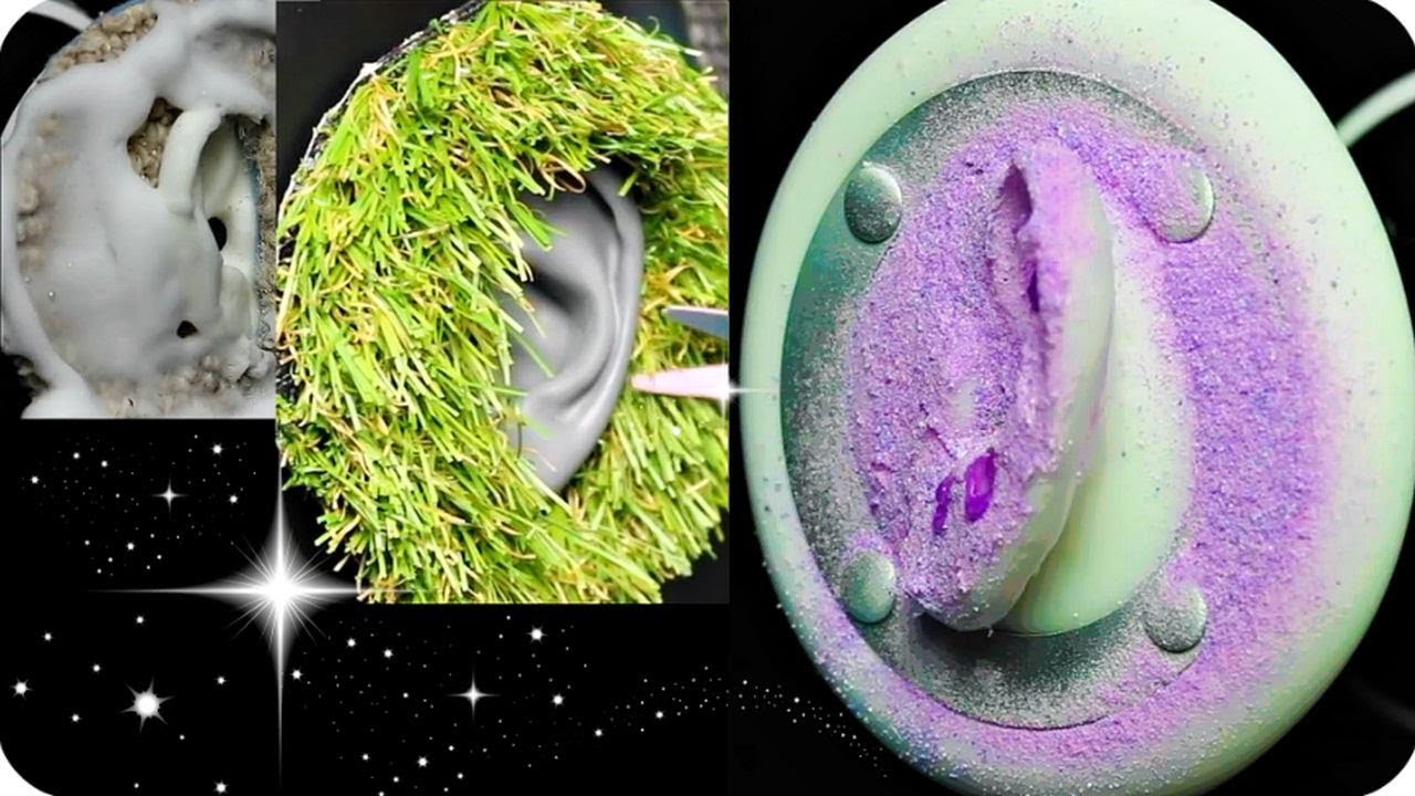 ASMR 1 Minute Different Triggers - LOTS of Ear Attention! (No Talking)