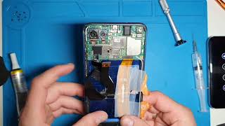 картинка: Замена дисплея Honor 20 view. Разбор honor 20 view