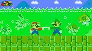 Mario Can Turn Anything He Wants into ACIDPROOF in Super Mario Bros.