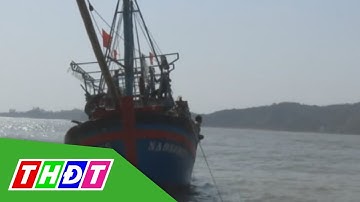 Cứu nạn thành công tàu cá và 7 ngư dân ở Nghệ An | THDT