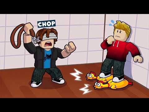 ROBLOX CHOP AND FROSTY PLAY THE [🏥]🐔CLUCK OR HIDE