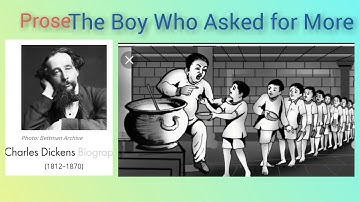 Class-8 English The Boy who asked for more (part-1)