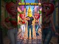Banana Ke Peeche 2 Girls 😳 | Funny Love Fight 😂 #funny  #cartoon #love #fighting