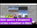 🔥unity gameobject set active  Formas de activar o desactivar un objeto en la Escena tutorial Españo