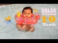 Bayi lucu berenang - baby swimming in pool kids