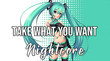 (Nightcore) Take What You Want (feat. Ozzy Osbourne & Travis Scott) - Post Malone