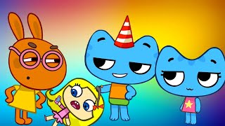 Go Go Kit and Kate  Has Fun Playtime  KitnKate Family Kids Cartoon