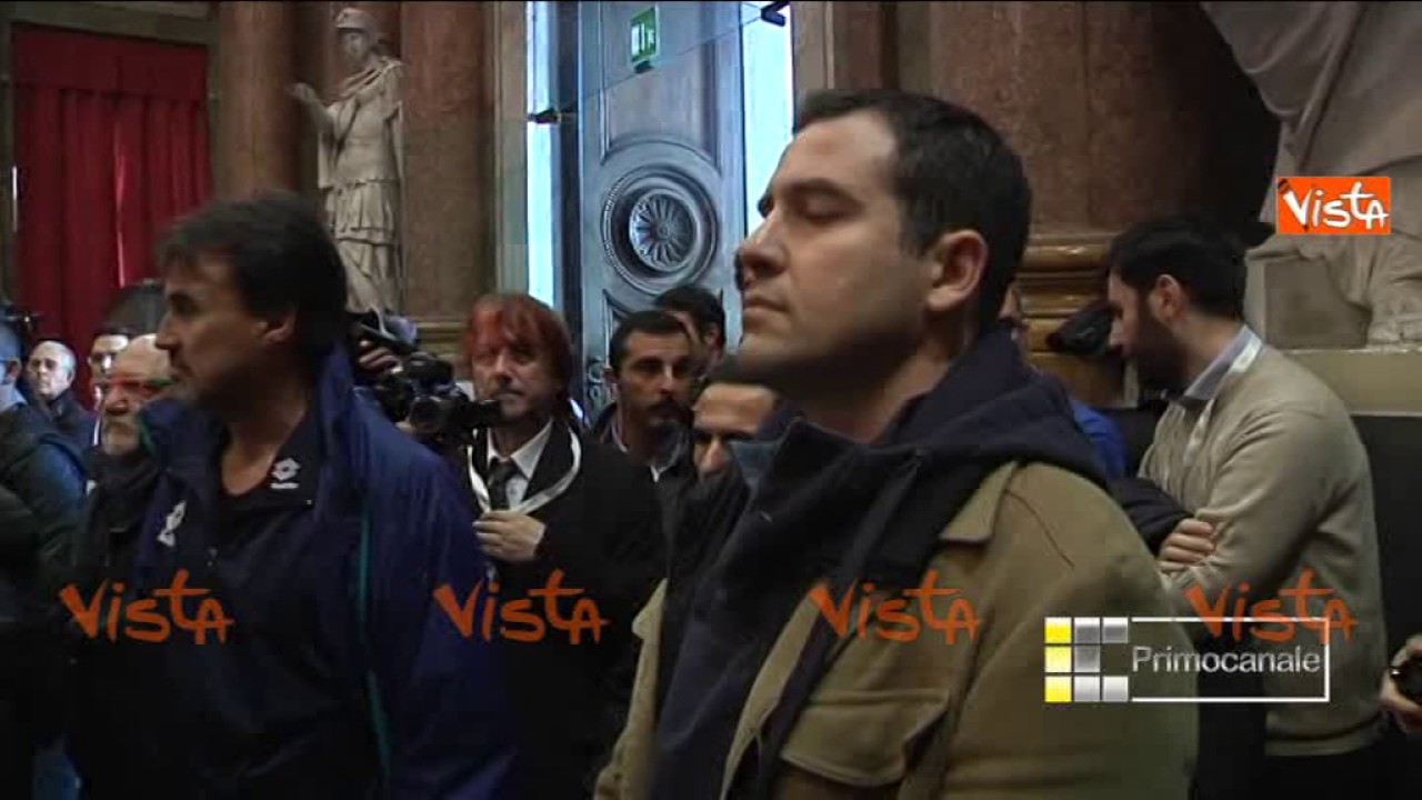 Il contestatore di Renzi a Genova: 