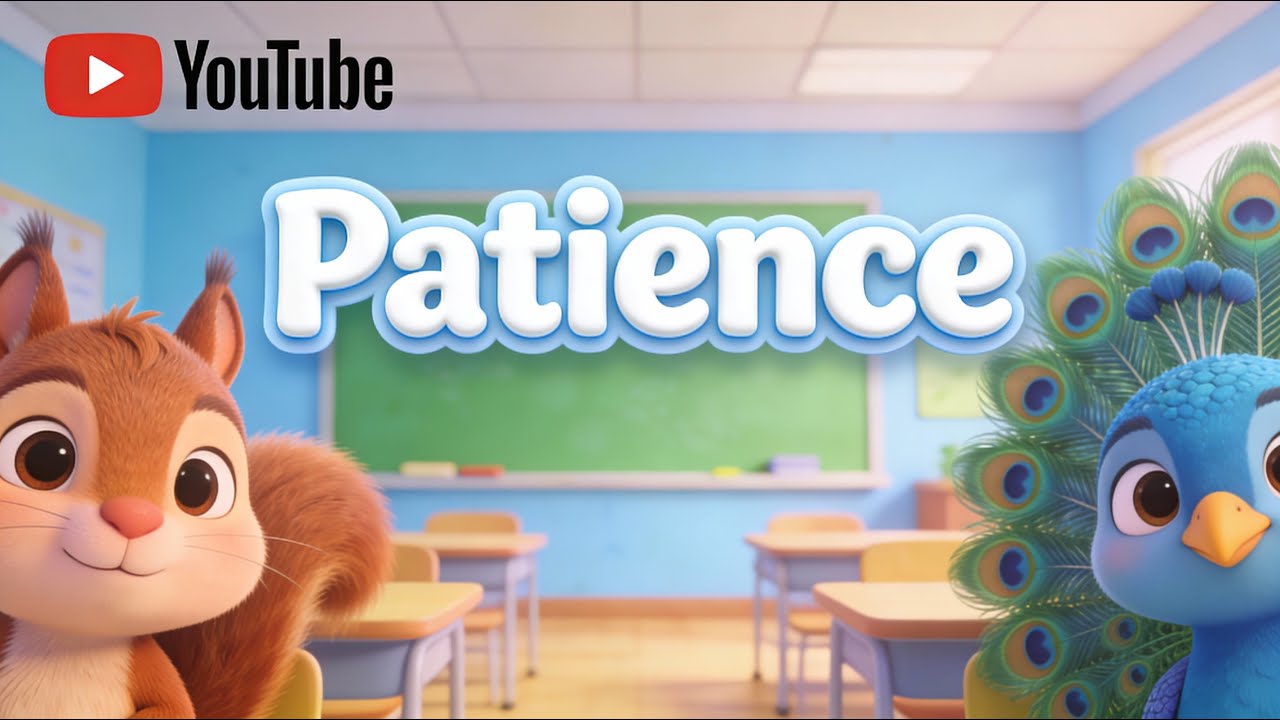 Gillo & Peacock Teach Patience | Kids Vocabulary & Moral Lesson