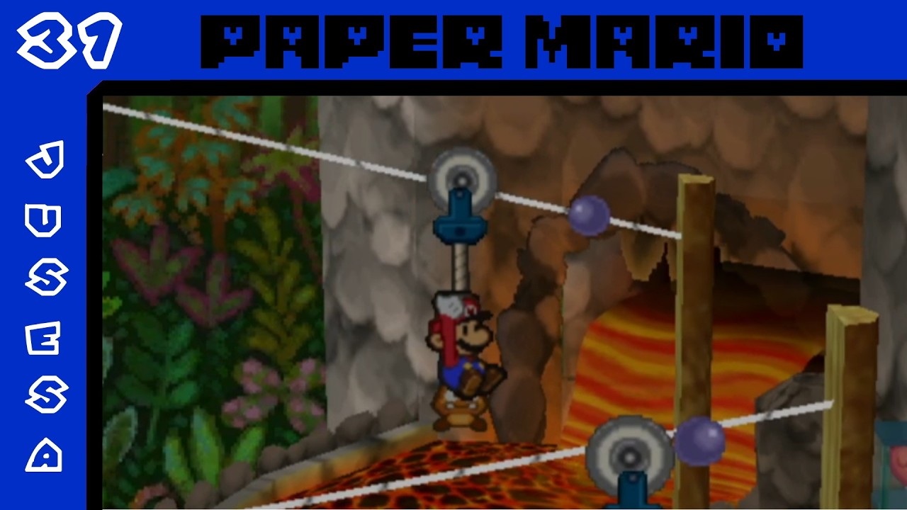 Wir gehen in den Vulkan! | Let's Play Paper Mario #31