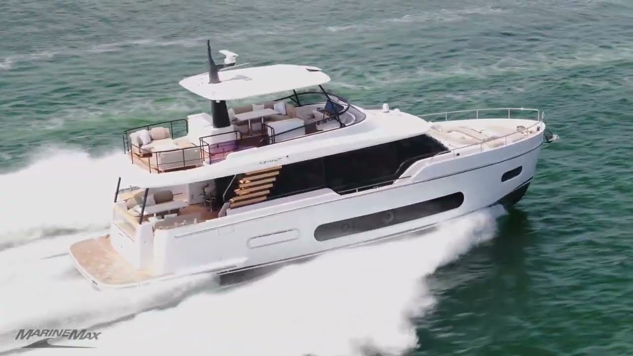 2025 Azimut Magellano 60: Luxury Redefined | MarineMax Miami