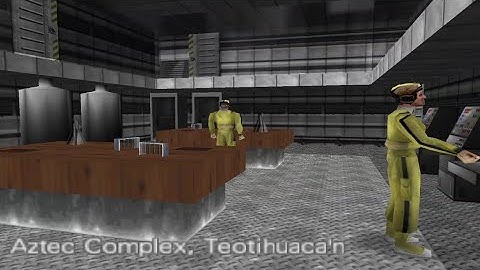 GoldenEye 007 N64 Aztec Complex (Custom Level) 00 Agent