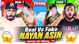 Fake Nayan Vs Real Nayan 😂 Nayan भाई तो पागल हो गये - GARENA FREE FIRE MAX