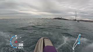 Barcelona November 2023 jet ski ride in calm wavy morning sea. by Como Estas 60 views 6 months ago 33 minutes