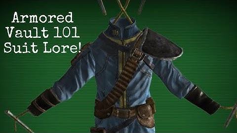Armored Vault 101 Jumpsuit Lore Fallout 3!