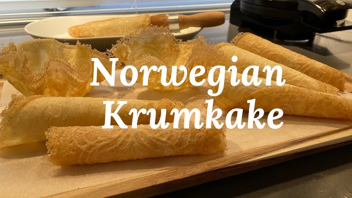 Norwegian Krumkake and Pizzelle Iron