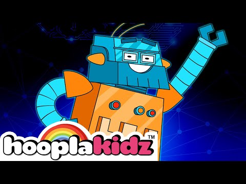 Robot Finger Family | Kids Song | HooplaKidz - Robot Finger Family | Kids Song | HooplaKidz