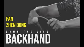 FAN ZHENDONGTHE BEST BACKHAND IN THE WORLD (Explosive backhand attack)