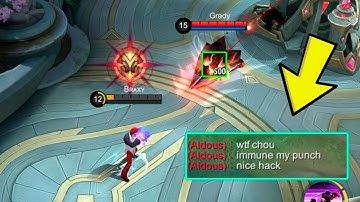 REASON WHY ALDOUS USERS HATE MY CHOU!! | HARD CARRY SOLO RANK - MLBB