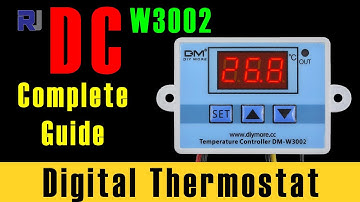 How to use DM-W3002 DC temperature control - Robojax