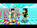 MUNDO DE MINÉRIO SECRETO VS MUNDO DE DIAMANTE NO MINECRAFT!