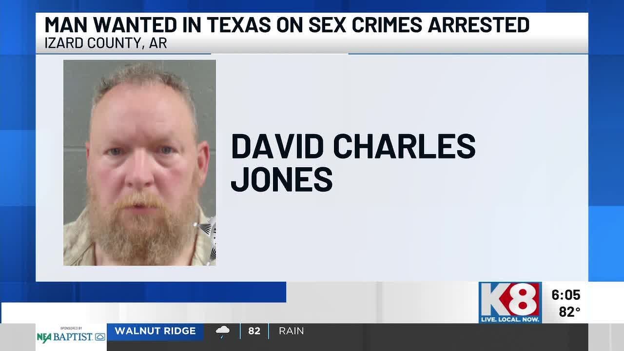 Man wanted out of Texas for sex crimes arrested in Izard County - YouTube
