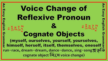 voice change of Reflexive Pronoun and cognate object by Parimal Mandal|Self suffix voice change||